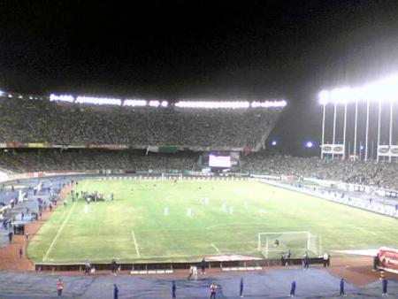 le stade avant le matche